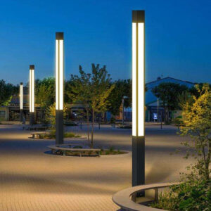 Led уличное освещение уличный фонарь 30w 60w алюминиевый Profile лампа Pole 0.8m-3m Yard Pathway Lawn Driveway заводской Customization