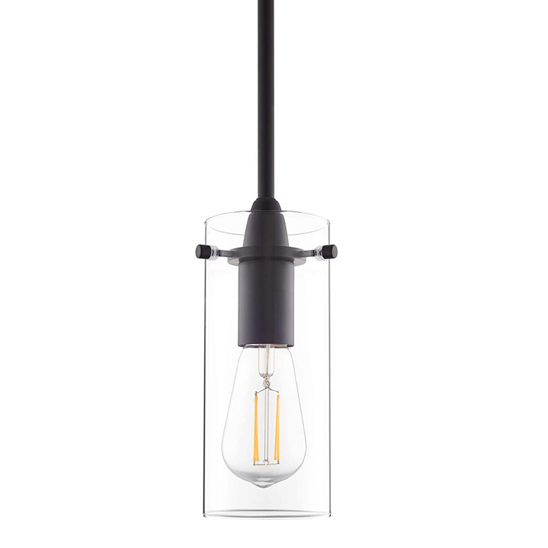 современный стиль промышленный Edison Small Stem Hung Clear Glass подвесной светильник