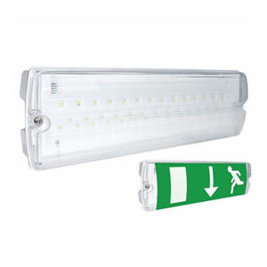 Ip65 Emergency Led Bulkhead 3.7v Li-ion Battery Built-in перезаряжаемый Emergency освещение