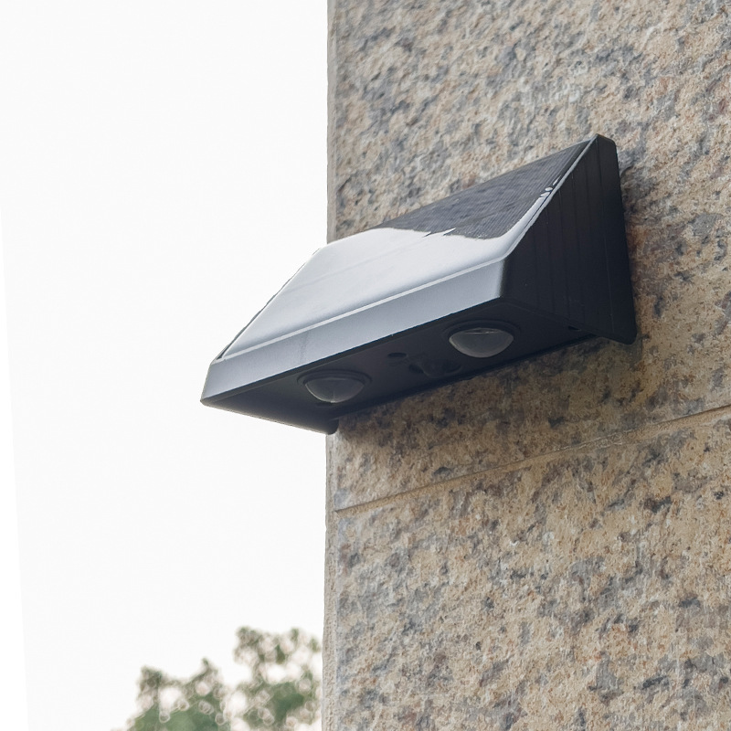 Solar уличный светильники водонепроницаемый Fence Wall светильники уличный Courtyard Decoration Villa Exterior Garden Wall Washing Spotlights