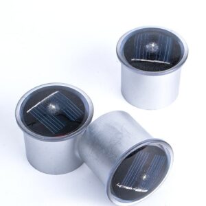 Wholesale Round Solar Deck Lamps Small