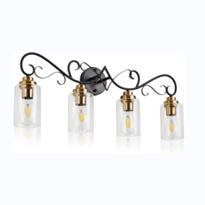 интерьерный Luxury Design Decorative гостиная Home Glass E26 настенный светильник Bathroom Mirror Sconces Traditional Mirror светильник светильники