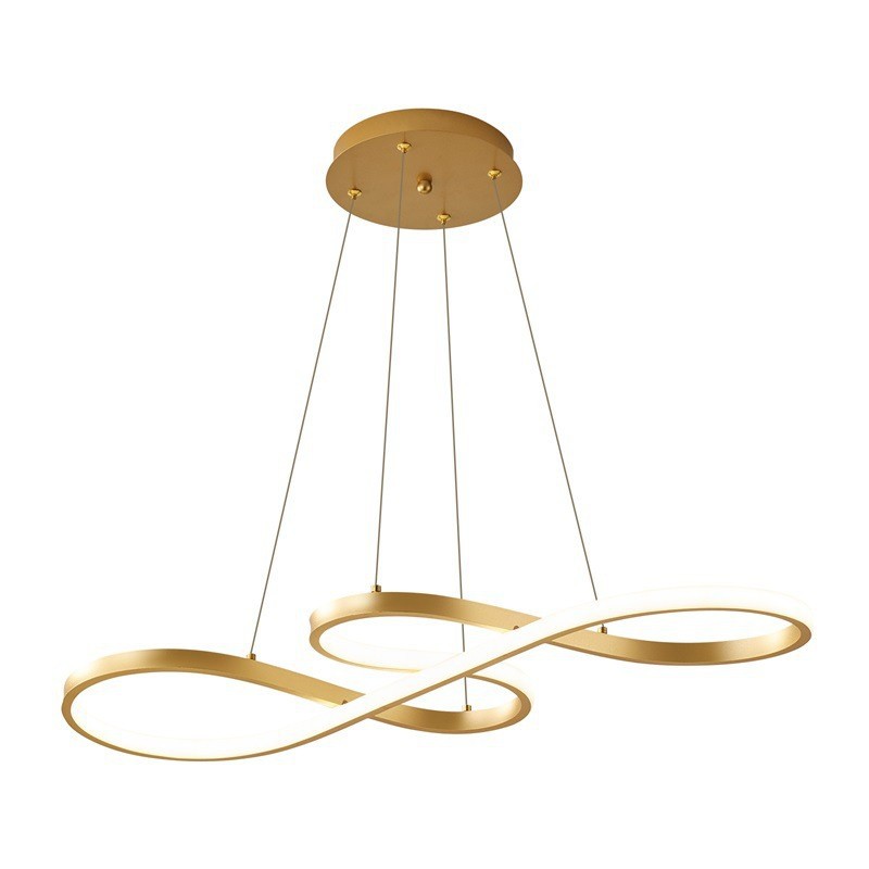 Minimalism Silicone Hose гибкий лампа Tube светильники Ring современный диммируемый подвесной Hanging Led светильники освещение люстра