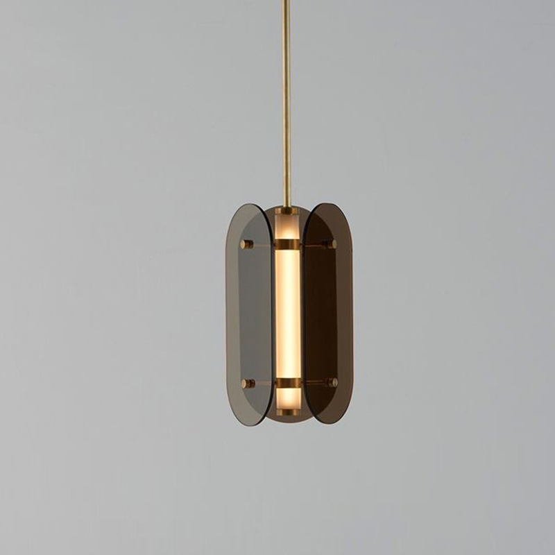 скандинавский Creative Glass Bedside Small подвесная лампа отель ресторан люстра светильник Designer Model Room спальня Entrance потолочный