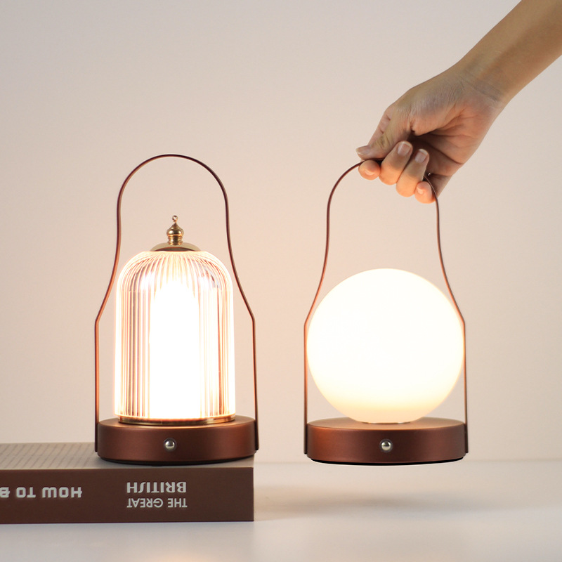 2024 USB-перезаряжаемый спальня Decoration Led Night светильник уличный Portable Camping лампа Portable Led светильник Table светильник