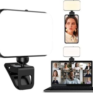 LED Video светильники 360 полноцветный Portable Phone Led заполняющий свет с Clamp для фотосъёмка