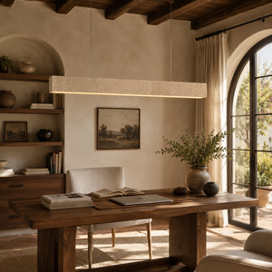 современный Travertine линейный подвесной светильник Rectangular LED Hanging лампа для столовая Home офис и отель Projects