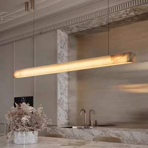 Alabaster подвесной светильник ресторан кухня бар столовая Home Minimalist Decoration Marble Hanging светильник