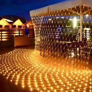IP67 LED уличный Fairy Net светильник Decorative светильник Wedding Party Courtyard Mesh String светильник Wedding Decoration Party Decoration