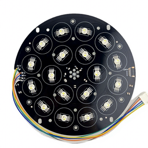 18X12W RGBW 4in1 24V LED Par светильник Professional Fresnel светильники Bare LED-панель Board & Repair Parts Kit
