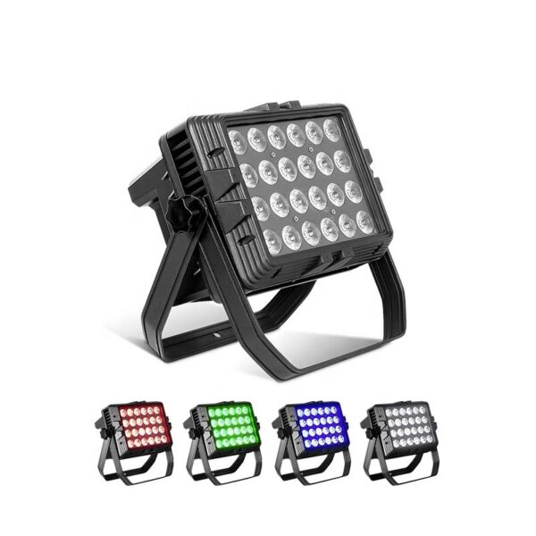 AICPOSE High Power Dmx Rgbw Led Stage прожектор 24x12w Rgbw водонепроницаемый прожектор Par светильник