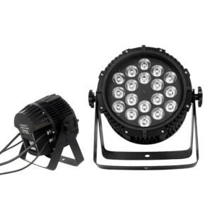 Stage освещение Slim Par светильник 18pcs 18w Rgbwauv 6in1 водонепроницаемый Led уличный Par светильник