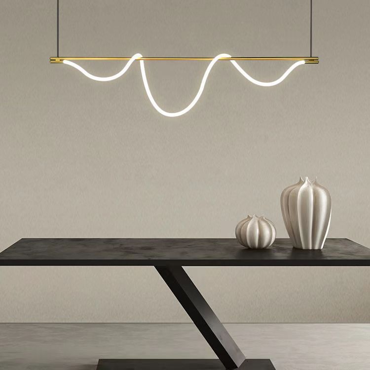 современный Long Hose Led потолочный люстра для Table столовая кухня бар подвесной светильник Suspension Design Lusters Luminaires