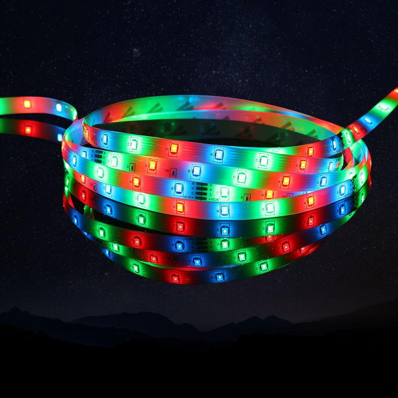 Fast Shipping 3000/4000/6000k Led Strip 5M/Roll Led Ribbon светильник Neon Led Strip светильники Rgb Strip светильники для Clothes TV PC