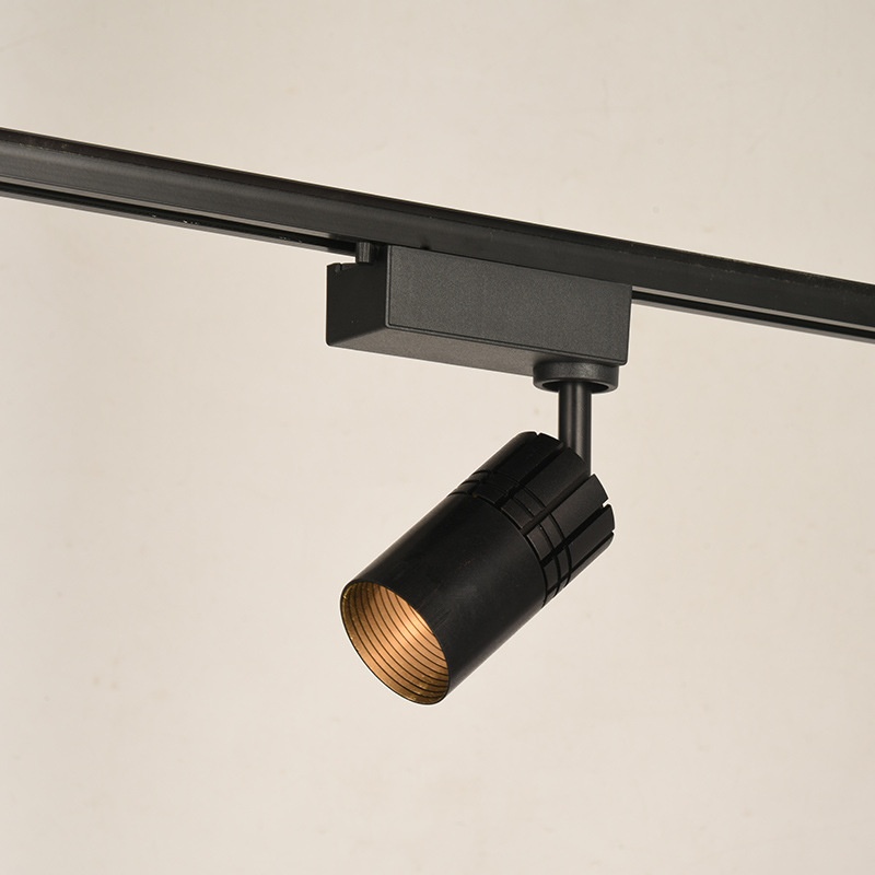 алюминиевый корпус ресторан кухня Rail Type Glare Ktv бар Walnut светильник No Main светильник Home гостиная Led спот Track светильники