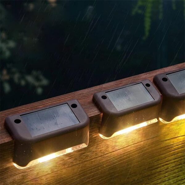 уличный водонепроницаемый LED Solar Step светильники