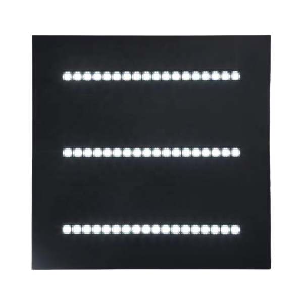 Modern 40W LED Suspended Backlit Grille Panel 600x600 False Ceiling Light for Home or Office with SMD2835 Aluminum Lamp Body