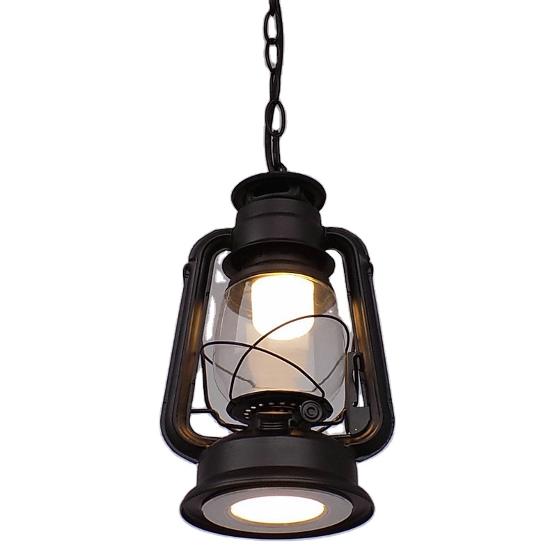 ретро LED Like Kerosene подвесной лампы интерьерный Creative Glass Shade Hanging потолочный светильник Cafe Home светильники