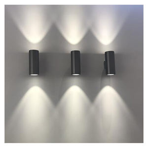 Modern Led Wall Light Up Down Lighting Cube Sconce Lamp Fixture Mount Indoor Outdoor Lighting Decoration