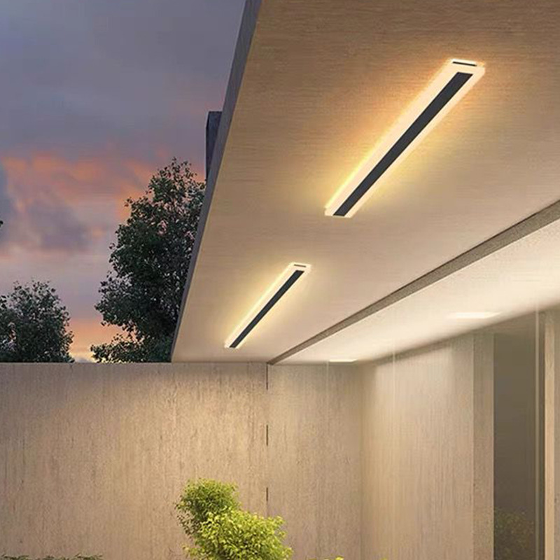 интерьерный уличный LED Balcony Terrace Long Decoration освещение лампа водонепроницаемый Ip65 Wall светильник для Garden гостиная Wall Wash