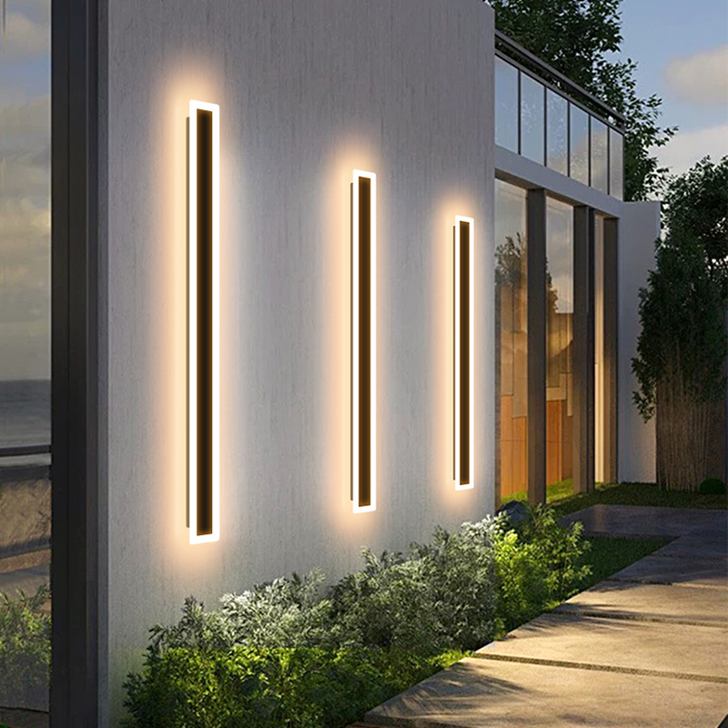 Hot Selling современный New Design прямоугольный Decoration LED бра линейный Strip IP65 водонепроницаемый уличный домашнее освещение