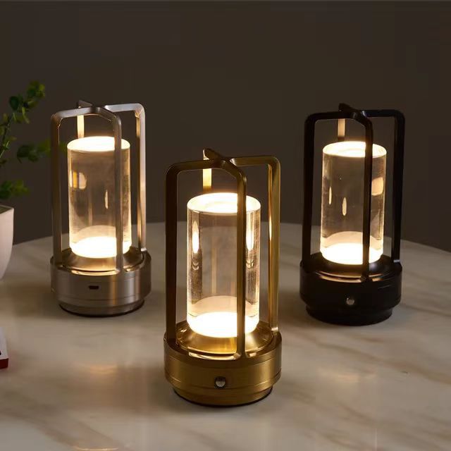 скандинавский отель диммируемый Lampada Cordless LED ресторан перезаряжаемый Battery опт Home Decor настольная лампа Desk светильник