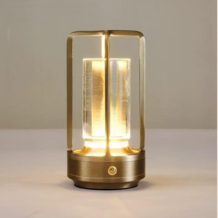 современный Design Battery ресторан Decor Desk светильник Luxury отель Portable Touch Night светильник перезаряжаемый Cordless LED настольная лампа