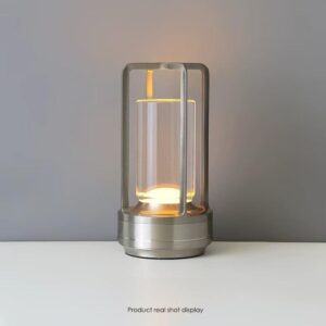 современный Desk интерьерный 3 цвет Changing Decorative Touch перезаряжаемый USB Led хрустальный Night светильники Cordless LED Table светильник лампа