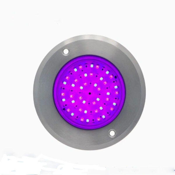 RGB 12V LED SMD лампа IP68 водонепроницаемый Slim Stainless Steel диммируемый 5000K Daylight уличный Wall Swimming Pool светильник Remote