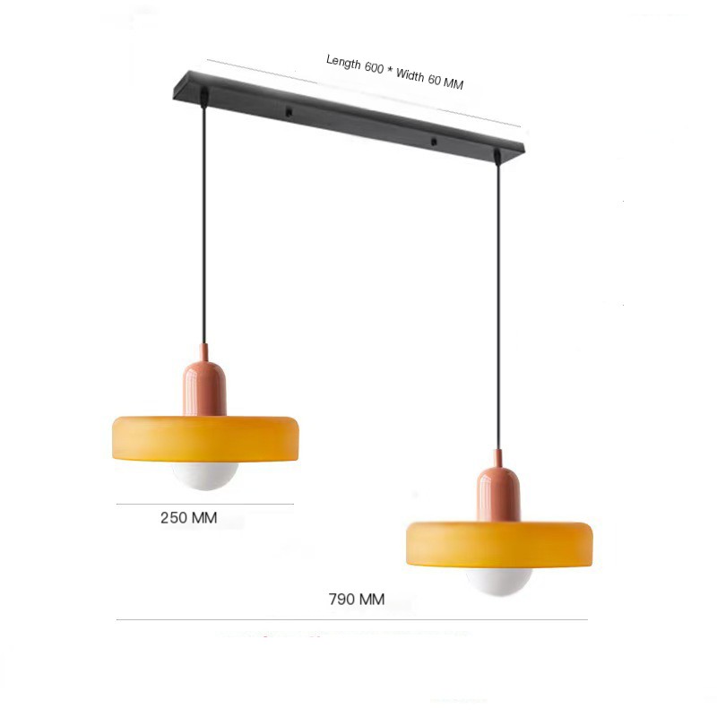 кухня Island спальня гостиная Dining Corner Hanging светильники винтажный Colorful подвесной светильник Glass Hanging Lmap