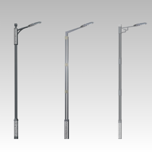 Autocad Drawing 200W Street Light Hot