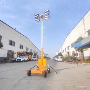 Weatherproof уличное освещение Diesel Generator Trailer Tower светильник с Remote Start & Control Lift Super Silent 3-6kw