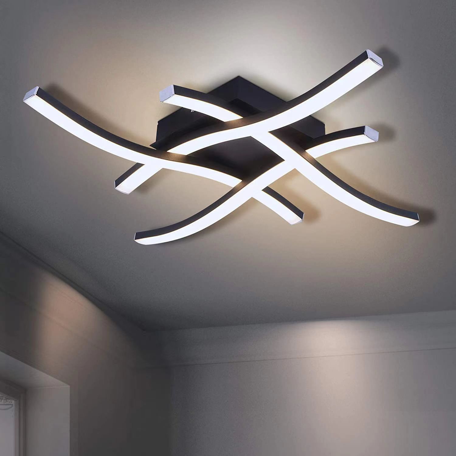 современный LED встраиваемый потолочный светильник светильник диммируемый Acrylic Panel для коридора кухня спальня Bathroom освещение