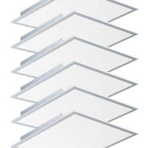 Stock In US EU Canada 2FTx2FT 40W 3000K 6500K 5Wattage 5CCT регулируемый 60x60 LED панельный светильник