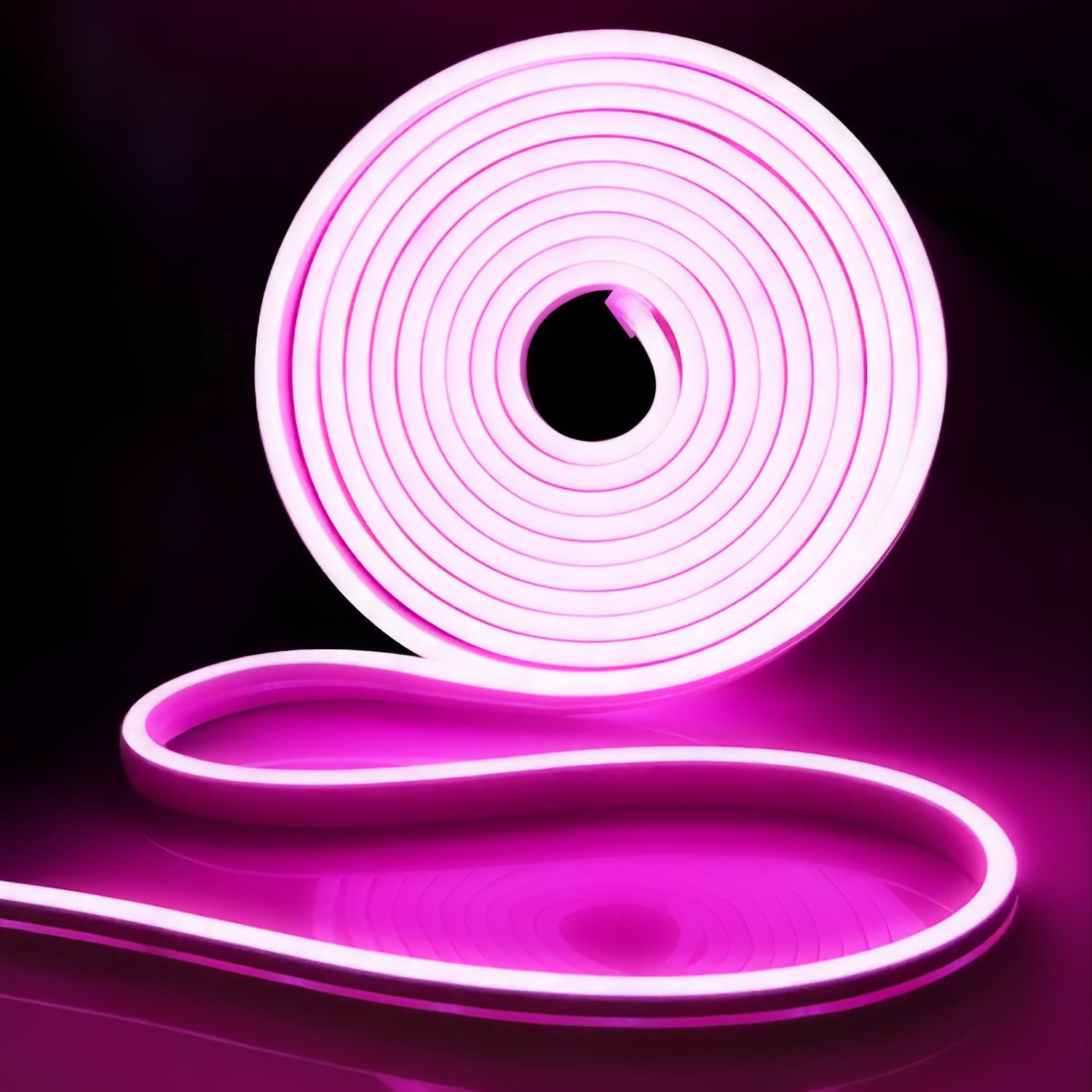 16.4ft/5m 12V Flex водонепроницаемый Silicone LED неоновый шнур кухня спальня интерьерный уличный Decoration Led Strip светильники