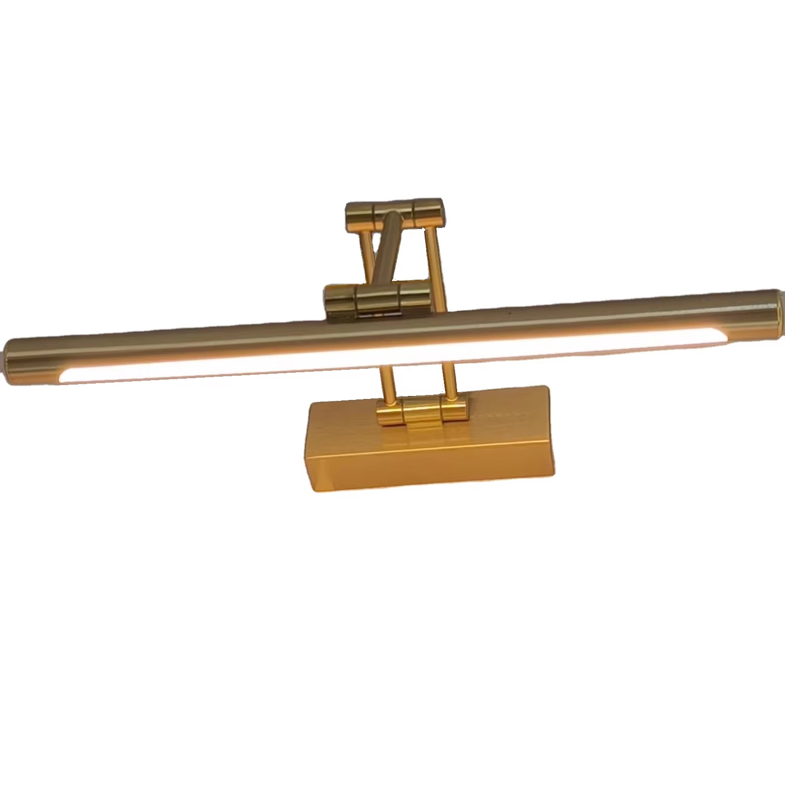 Bathroom Vanity светильник Brushed Gold современный LED Vanity освещение Over Mirror регулируемый Gold Wall светильник для Bathroom