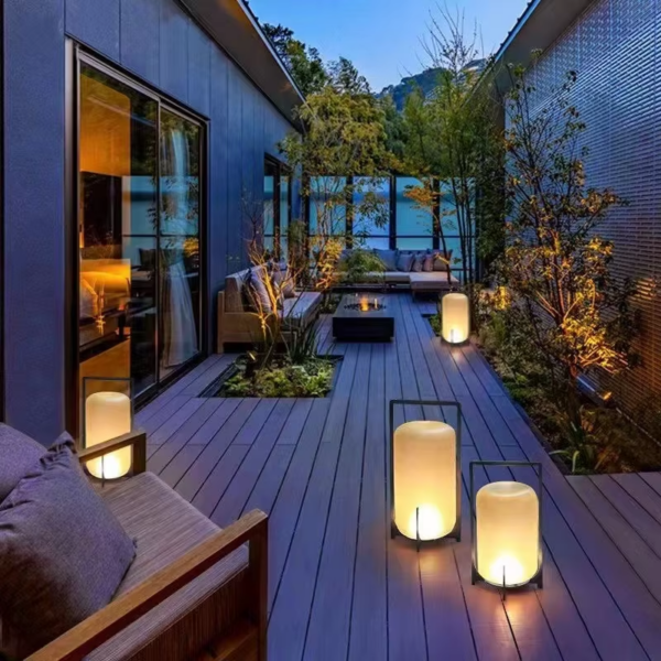 Solar-Powered водонепроницаемый уличный светильники для Lawn Garden Balcony & Villa Use-Ambient & Decorative освещение