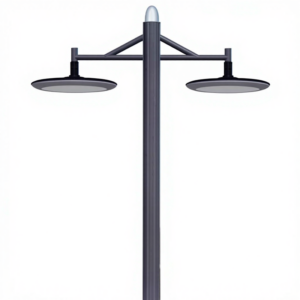 280cm AC LED уличный садовый светильник Pole пульт ДУ регулируемый цвет Temp 2700-6500K 3-Year Warranty Stylish Pole-Mounted
