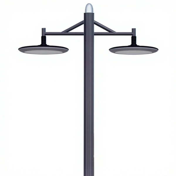 280cm AC LED уличный садовый светильник Pole пульт ДУ регулируемый цвет Temp 2700-6500K 3-Year Warranty Stylish Pole-Mounted