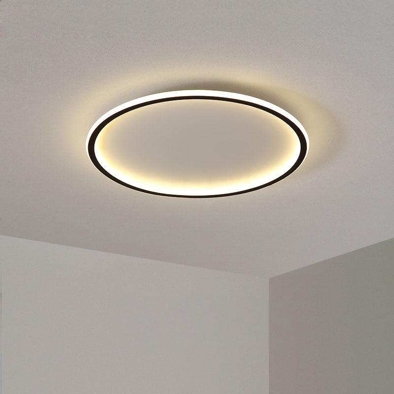 современный LED встраиваемый потолочный светильник светильники, Ring квадратный чёрный Gold White цвет, кухня,спальня, гостиная, Laundry Room