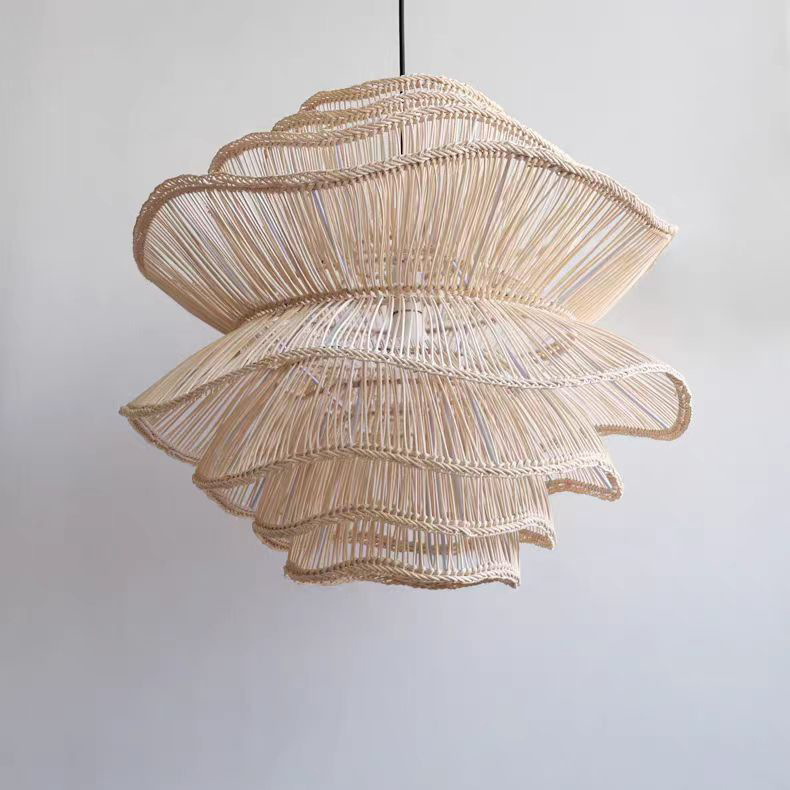 Sustainable Rattan подвесной светильник Handmade Woven Wicker Customizable светильник From Vietnam