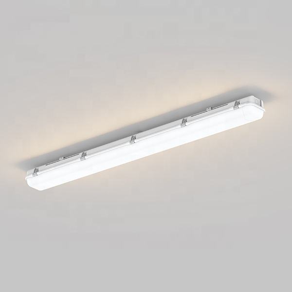 IP65 IK08 Modular Tri-proof LED Light Plug-in Microwave Sensor Emergency Kit 130lm/W CCT Selectable Surface/Pendant Mount CRI 80