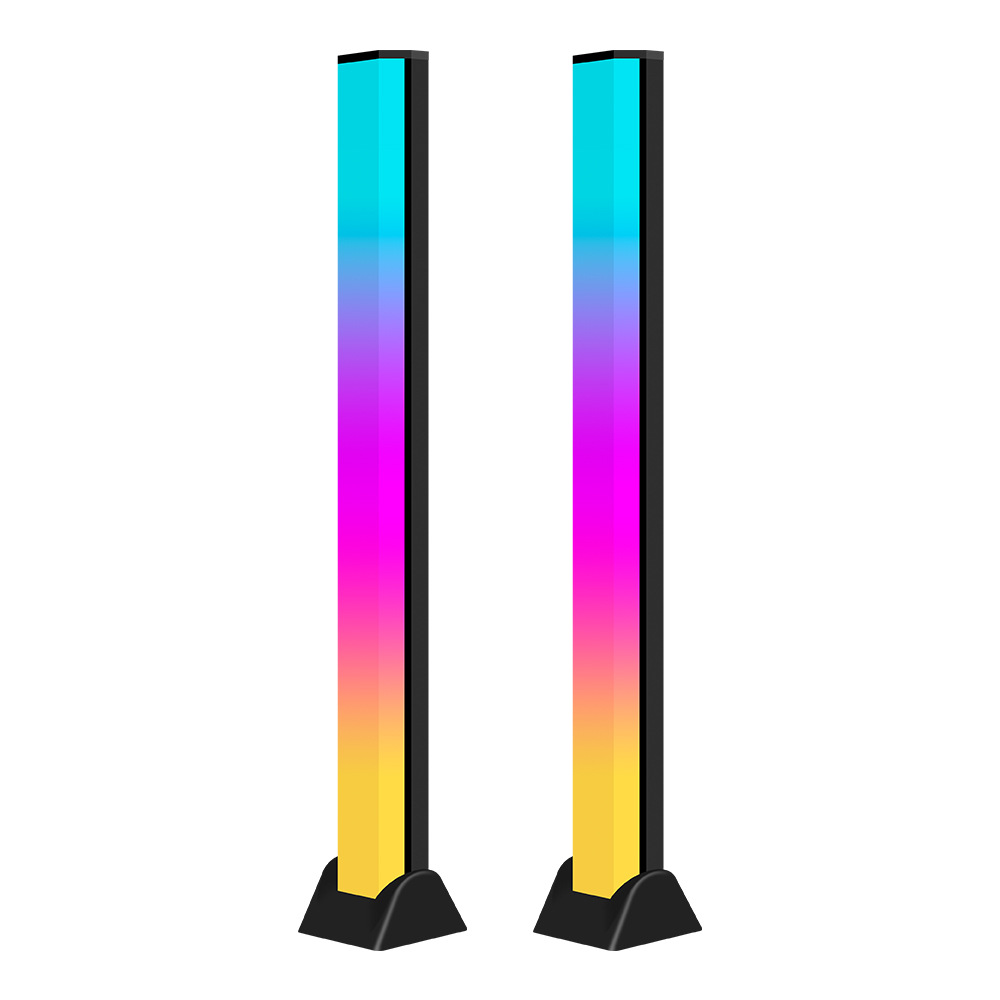 USB RGB LED светильник Bars Desktop Atmosphere лампа TV Backlights Music Sync Ambient лампа 24Key пульт ДУ для Gaming Room Decor