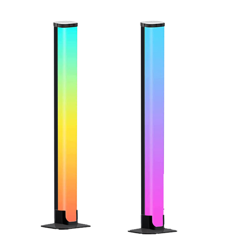 RGB Light Bar PC Desktop Home Decor Cabinet Backlight Gaming Room Music Sync Rhythm USB Powered With IR Remote Control