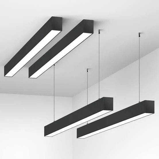 LED Architectural линейный светильник LED алюминиевый 4 FT 8ft 5CCT 5Wattage DLC подвесной светильник для Room офис Shop Gym