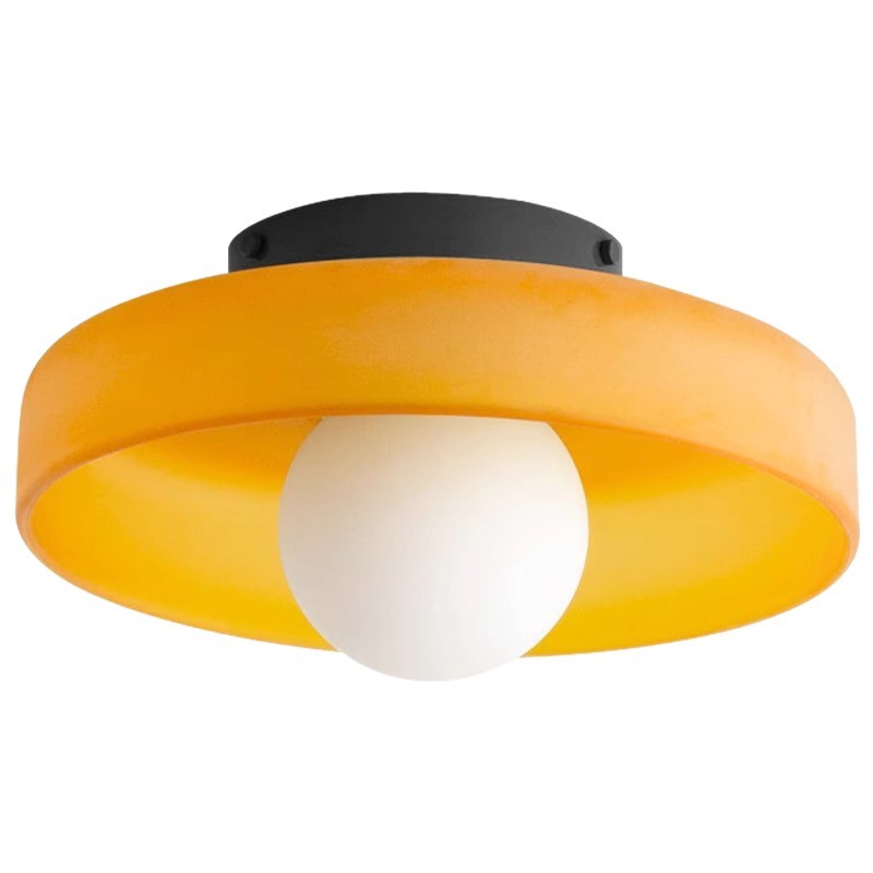 Vintage Glass Ceiling Lamp Nordic LED G9 Wall Lamp for Balcony Entrance Cloakroom Hallway Aisle Modern Home Decoration Light