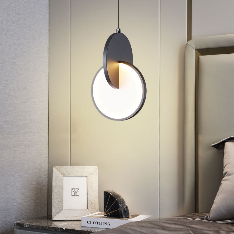Minimalist спальня Bedside LED подвесная лампа современный Senior Designer Master бар светильник столовая лампа Hanging светильник Drop лампа