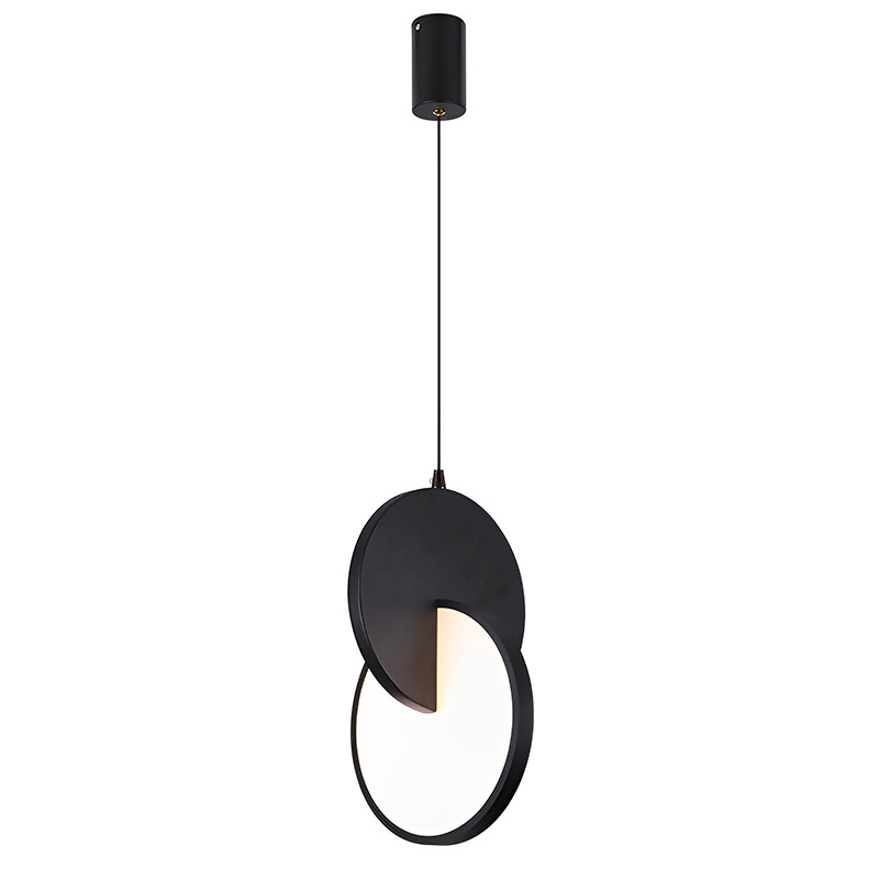 скандинавский Minimalist Silver Gold Geometric LED подвесная лампа современный Hanging светильник для гостиная кухня Dining спальня Home Decor
