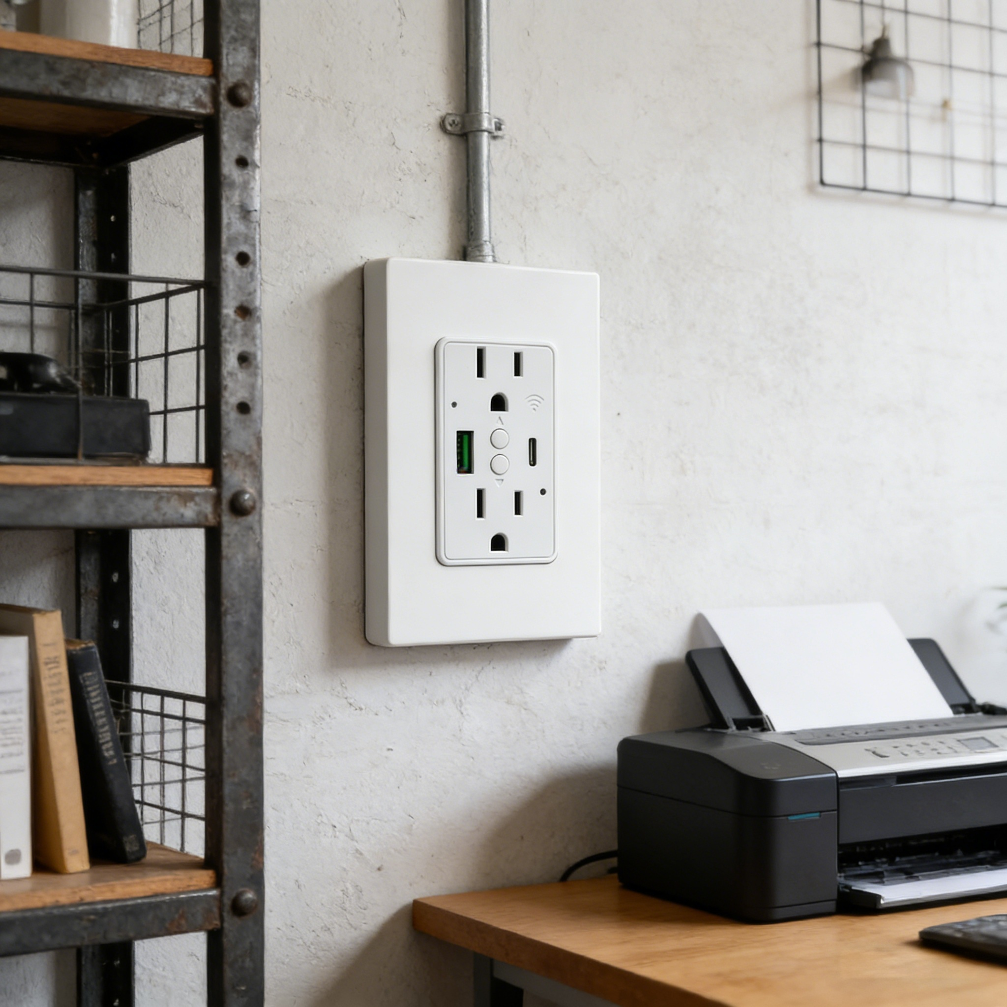 Us Standard умный настенная розетка Pd20W App Control для дома отель офис спальня гостиная Energy Saving Wall Charger