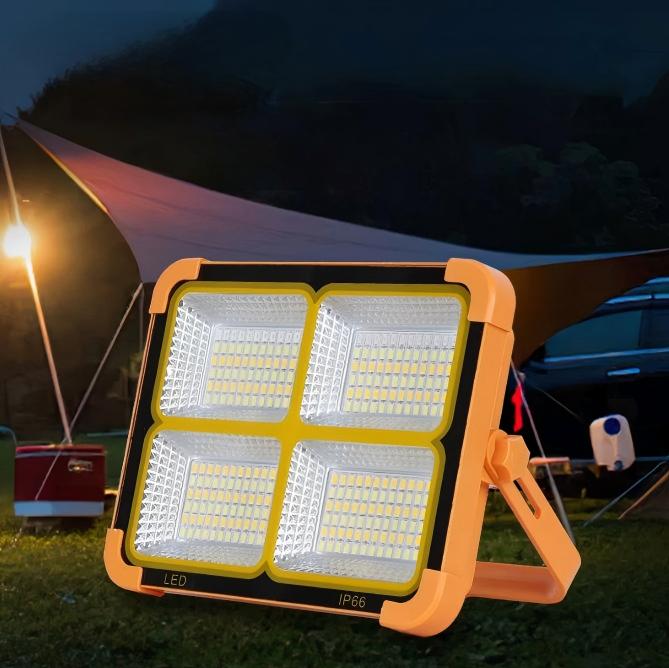 Solar Led Camping Lantern Ip65 водонепроницаемый магнитный Hook Portable Type-C перезаряжаемый для Tent Hiking Fishing Emergency